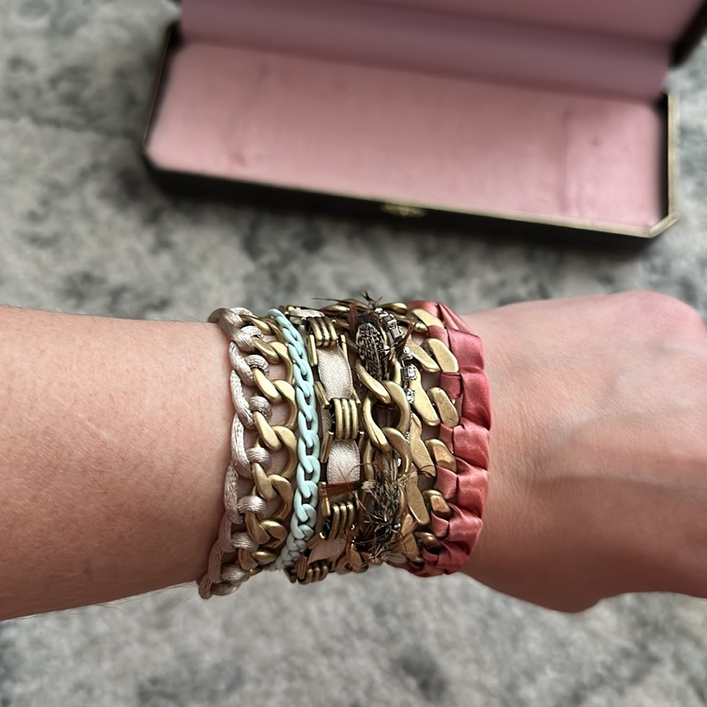 Vintage Juicy Couture multi layer bracelet